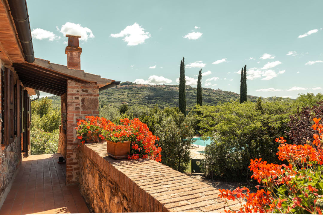 Ausblick Tenuta Il Cicalino
