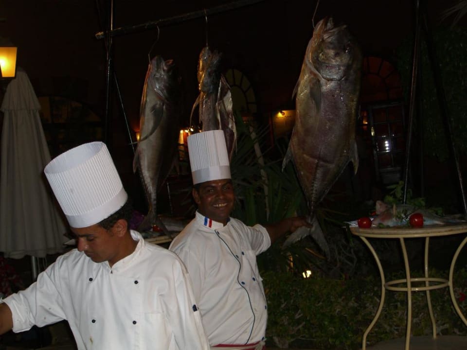 Frisch gefangener Fisch Jaz Makadi Oasis Resort