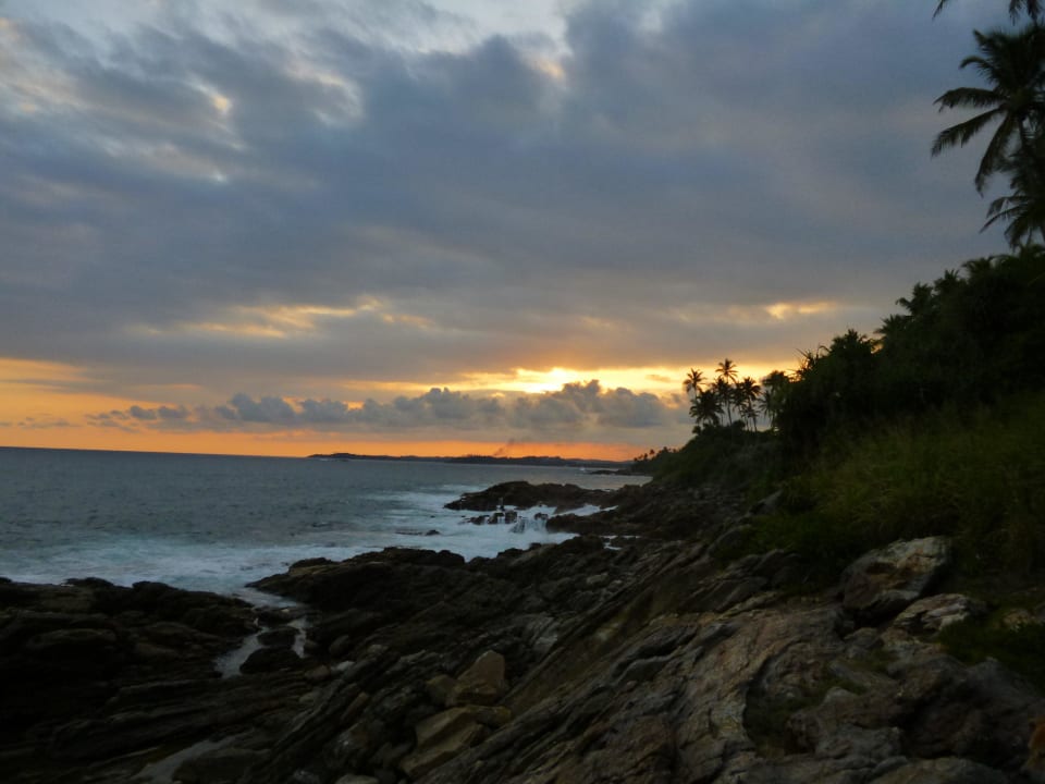 Sonnenuntergang Villa Lucky Star