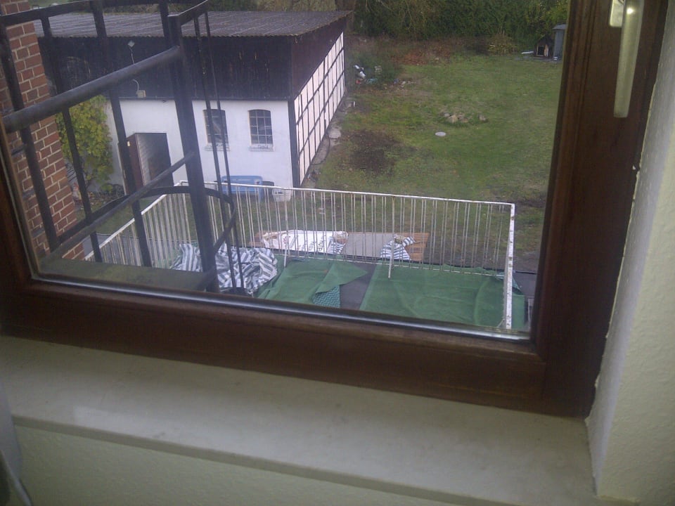 Blick in den Garten Hotel Wietzer Hof