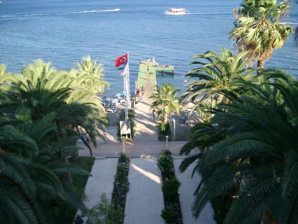 Aussicht vom Balkon Prime Beach Hotel