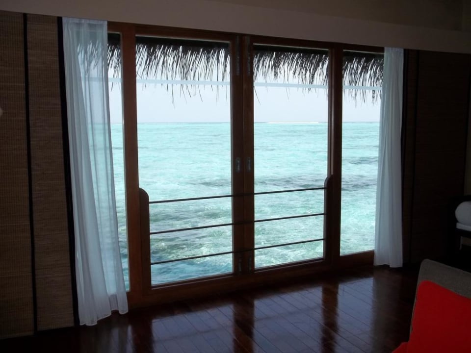 Ausblick vom Wasserbungalow Adaaran Select Hudhuran Fushi - Premium All Inclusive