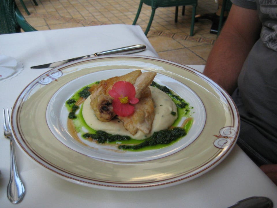 Hauptspeise im Rahmen der Halbpension A-ROSA Gothisches Haus Wernigerode