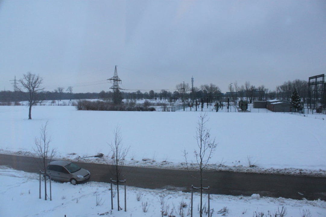 Ausblick aus dem Zimmer acom Hotel München