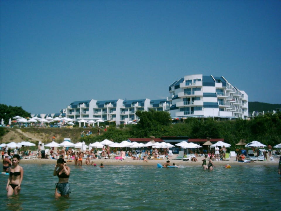 Hotel vom Meer aus Hotel Sineva Beach