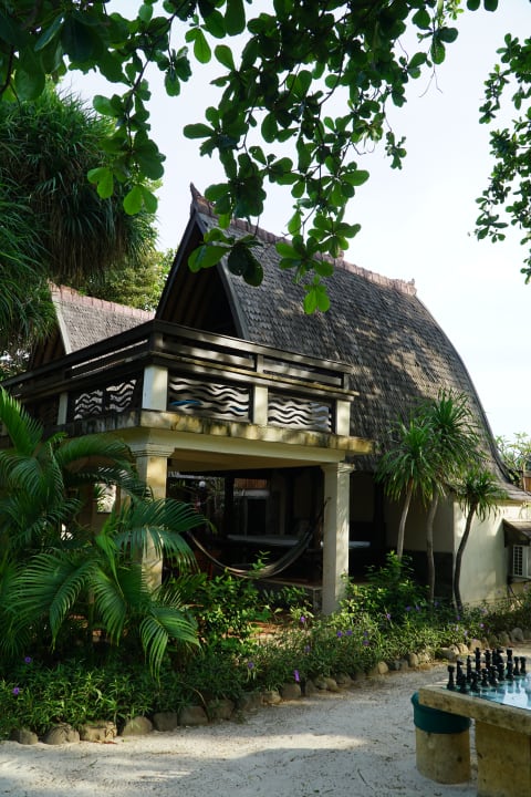 Außenansicht Hotel Vila Ombak