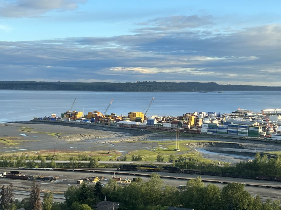 Ausblick Hotel Hilton Anchorage