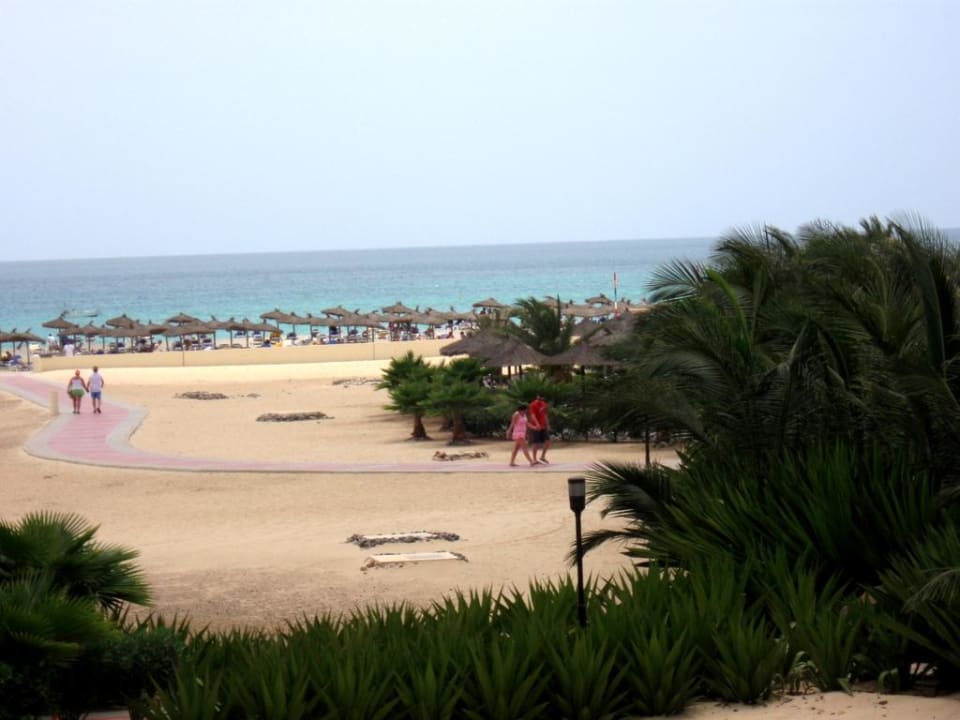 Zugang zum Strand Hotel Riu Karamboa