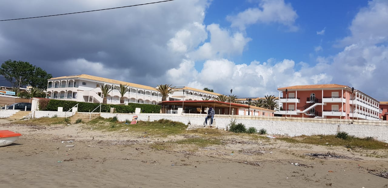 Außenansicht Hotel Poseidon Beach