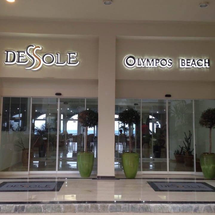 Entrance Olympos Beach Hotel