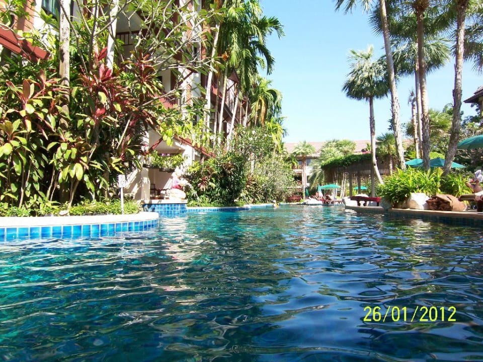 Pool- und Gartenanlage Kata Palm Resort & Spa