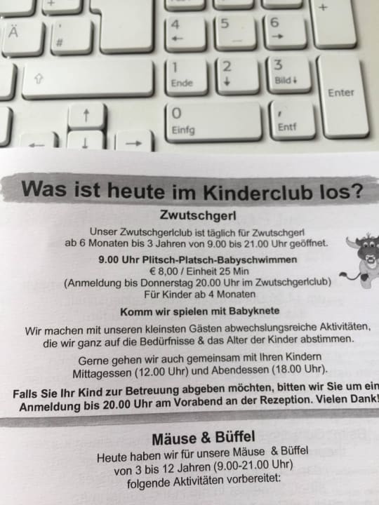 All-Inclusive mit Nebenkosten Reiters Finest Family Hotel