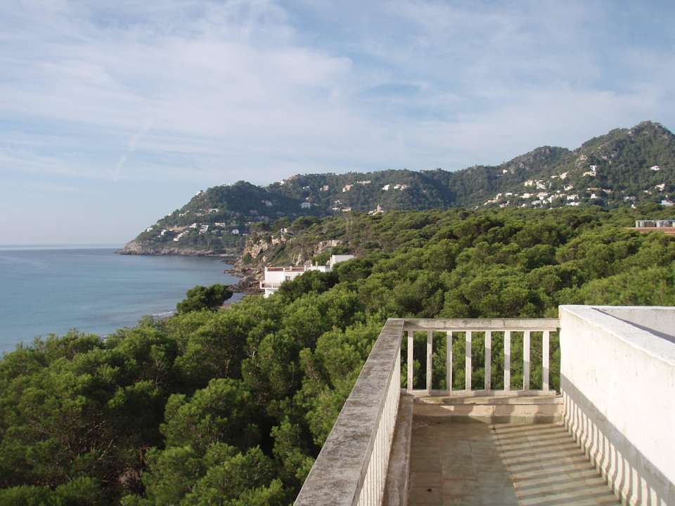 Aussicht vom Balkon Universal Hotel Laguna