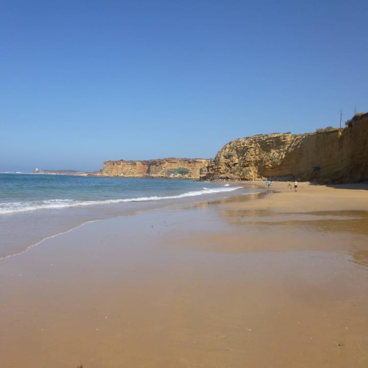Blick über den Strand Hipotels Gran Conil Hotel