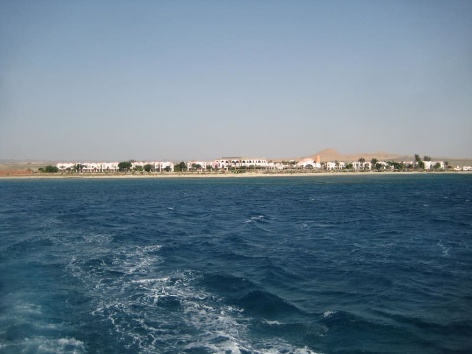 Blick vom Meer Shams Alam Beach Resort