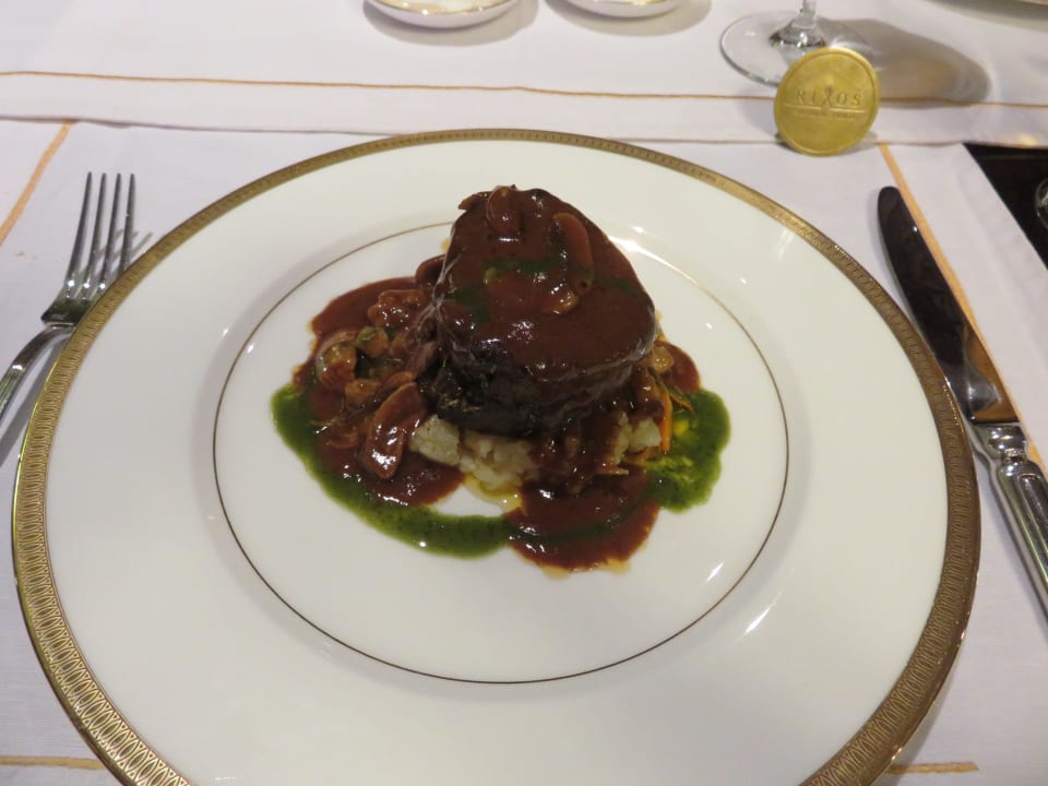 Steak in der Executive Lounge Rixos Sharm El Sheikh Adults Only 18 +