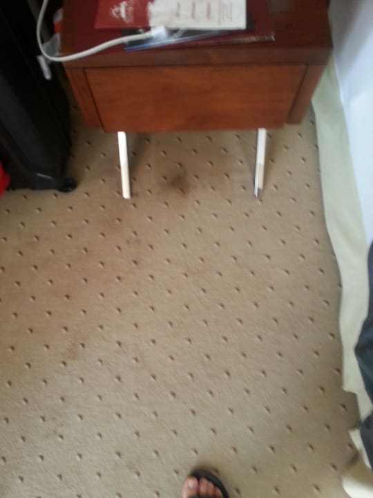 Schmutz. Flecken. Sand Salamis Bay Conti Resort Hotel & Casino