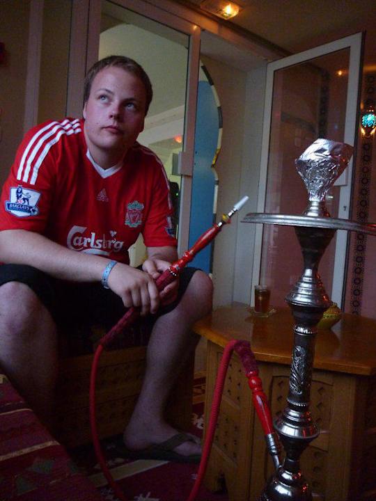 Shisha im Maurischen Cafe El Mouradi Club Kantaoui