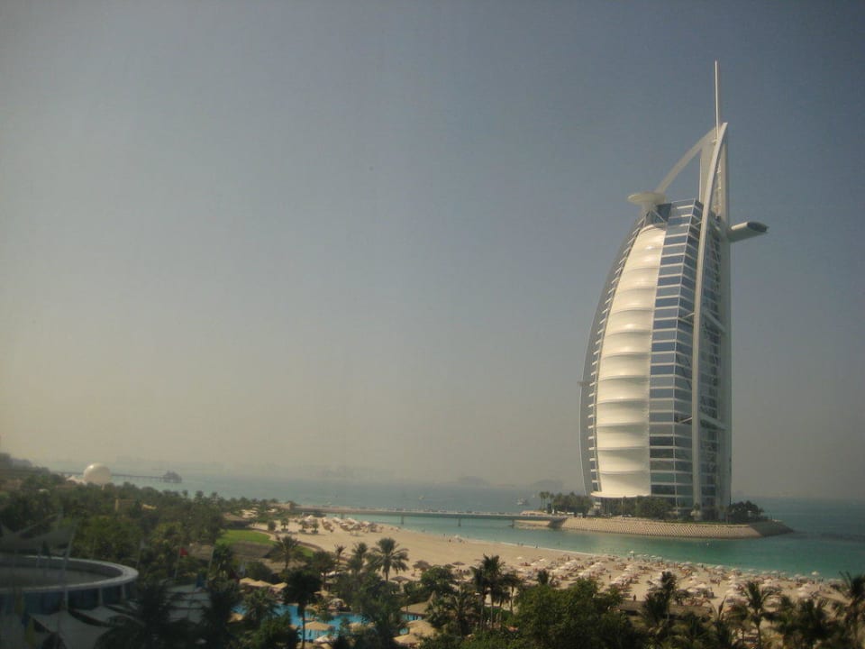 Ausblick vom Hotelzimmer Jumeirah Beach Hotel
