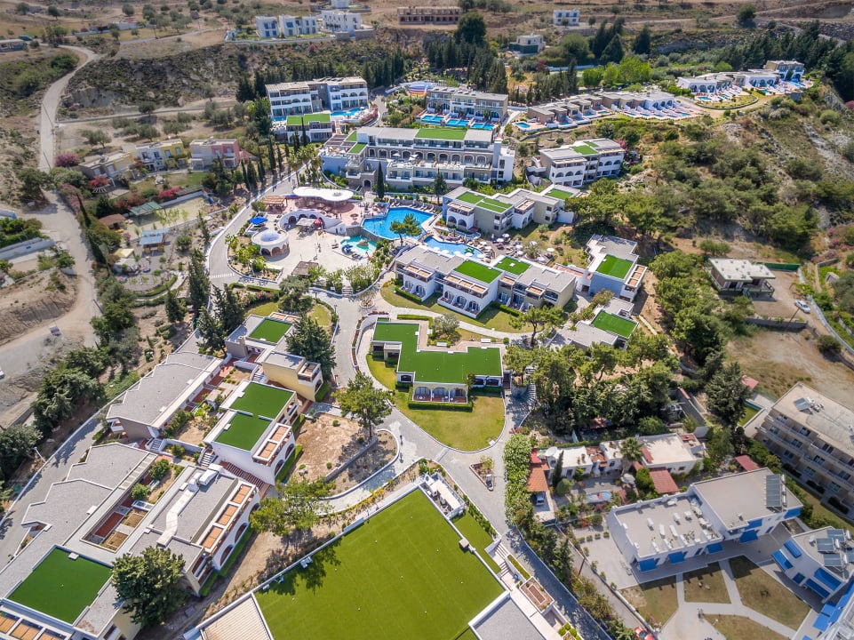Aerial - Resort Layout alltoura Club Hotel Porto Angeli Beach Resort