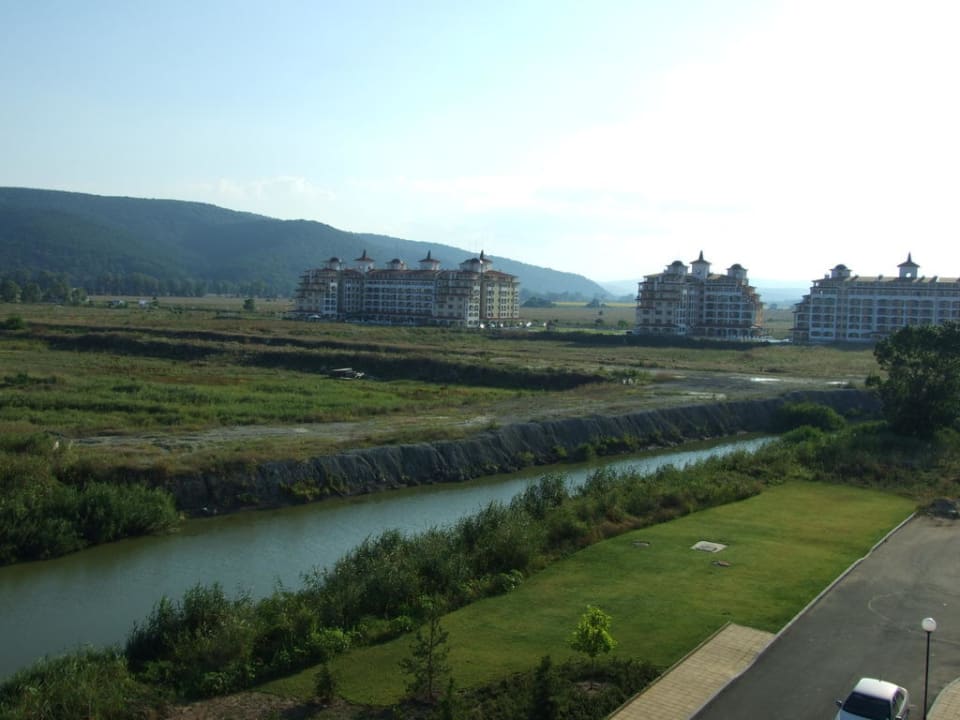 Ausblick aus dem Zimmer Richtung Obzor Sol Luna Bay