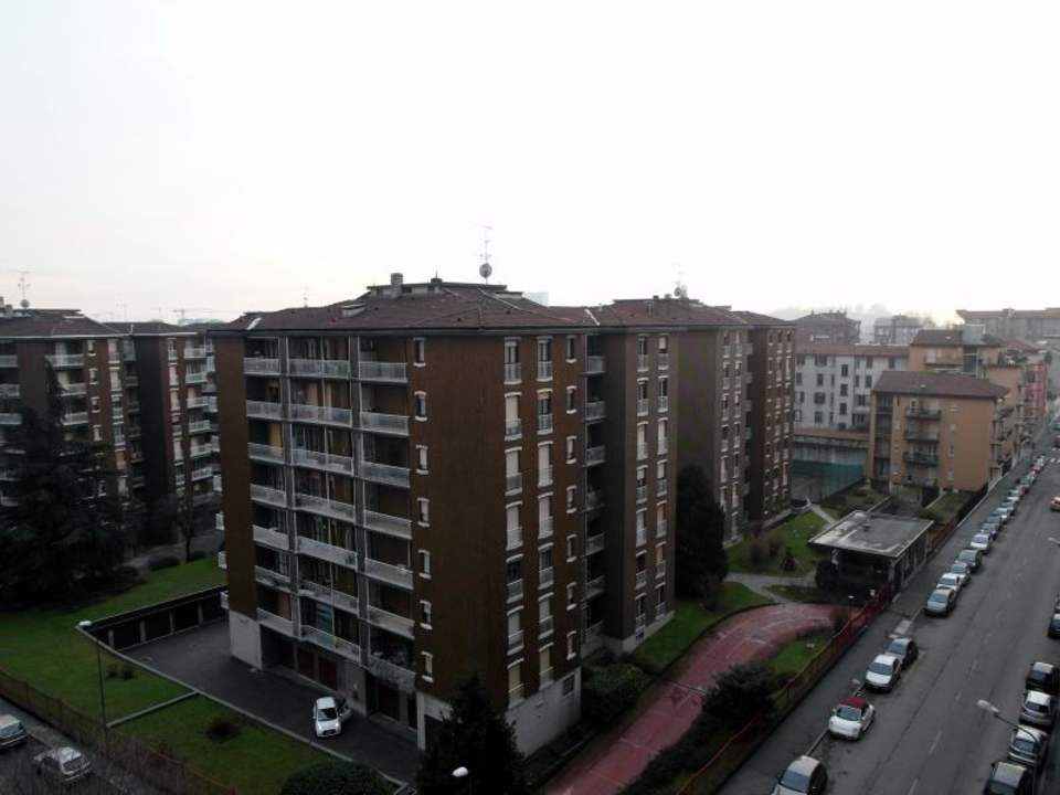 Ausblick von Zimmer 620 Radisson Blu Hotel Milan