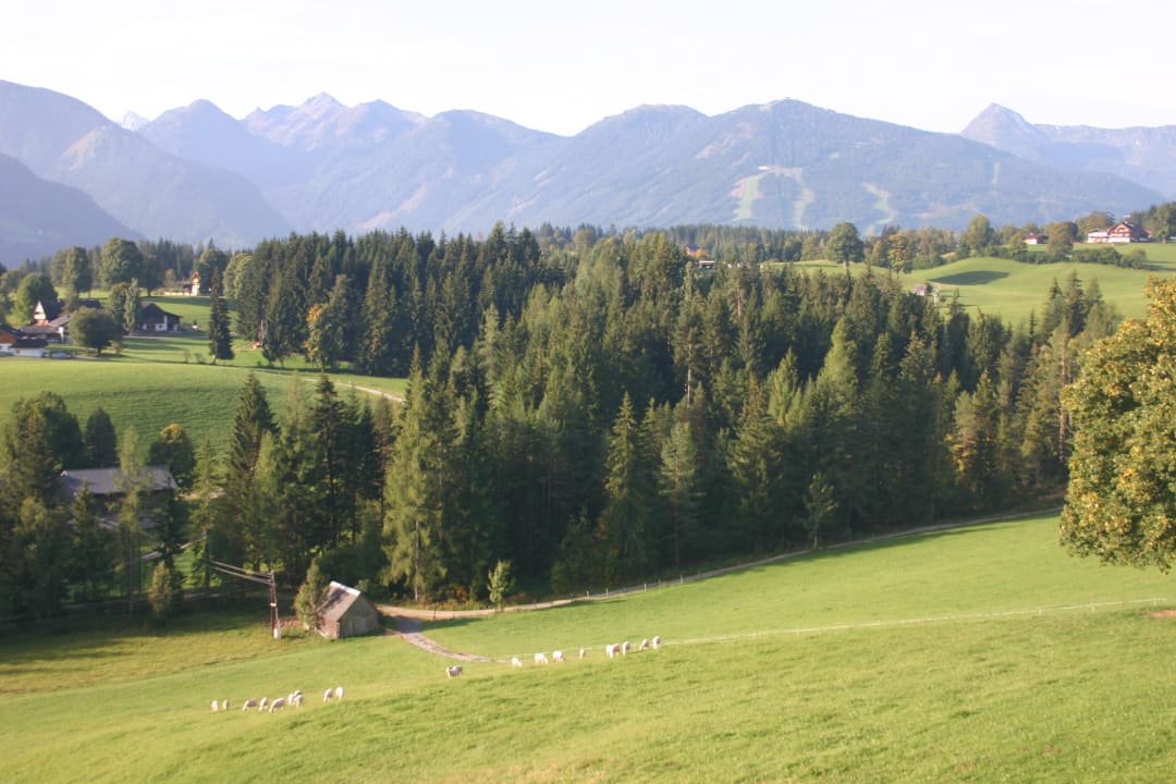 Blick vom Balkon: Schladminger Alpen Hotel Martin