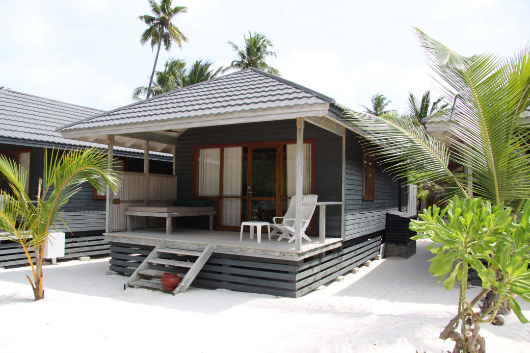 O-Beach-Villa von Außen Kuredu Island Resort & Spa