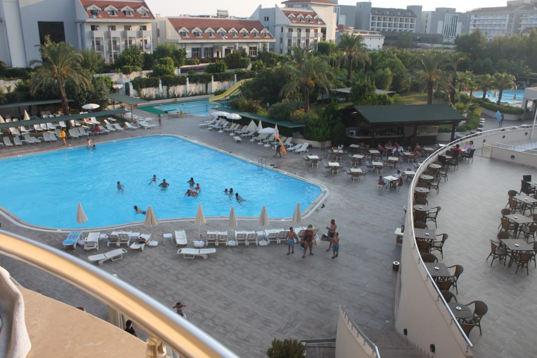 Ausblick aus dem Zimmer Side Breeze Hotel