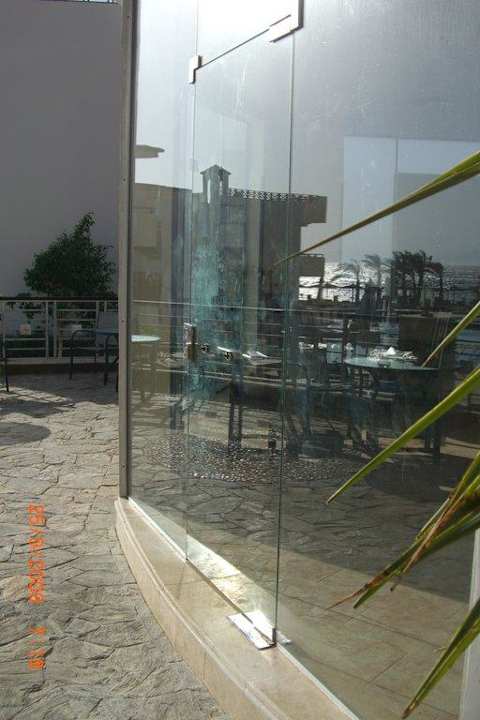 "Saubere" Scheiben sind leider normal Hotel Sea Sun Dahab