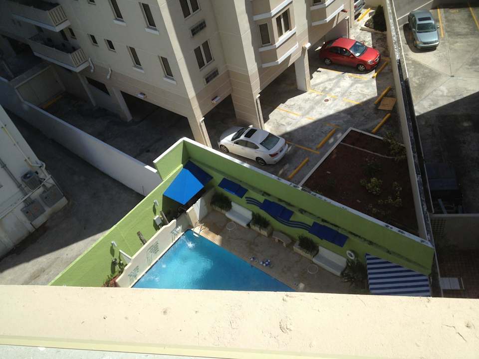 Blick von oben Holiday Inn Express San Juan Condado