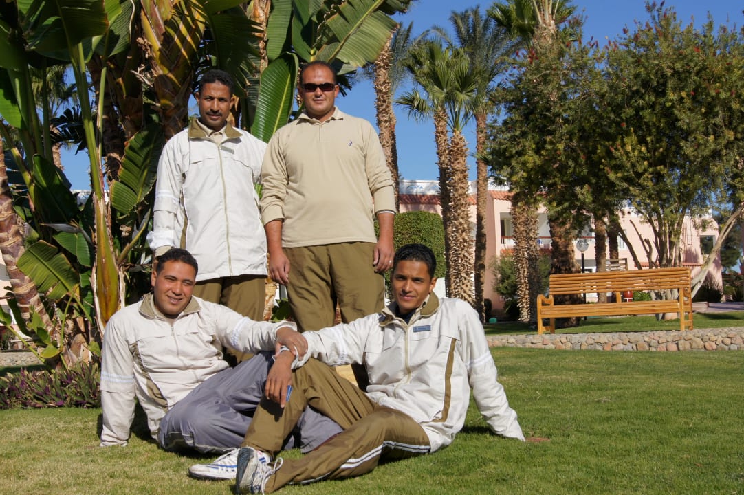 Die netten Poolboys Beach Albatros Resort