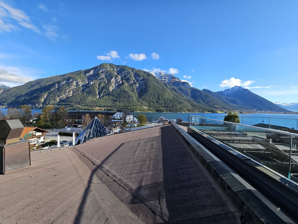 Ausblick Das Karwendel - Ihr Wellness Zuhause am Achensee