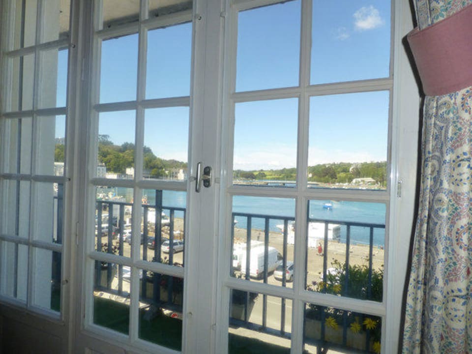 Blick aus dem Zimmer Hotel Le Goyen