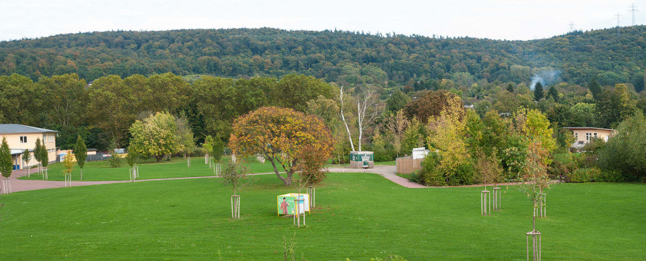 Ausblick auf die Leimener Berge Park-Hotel Leimen