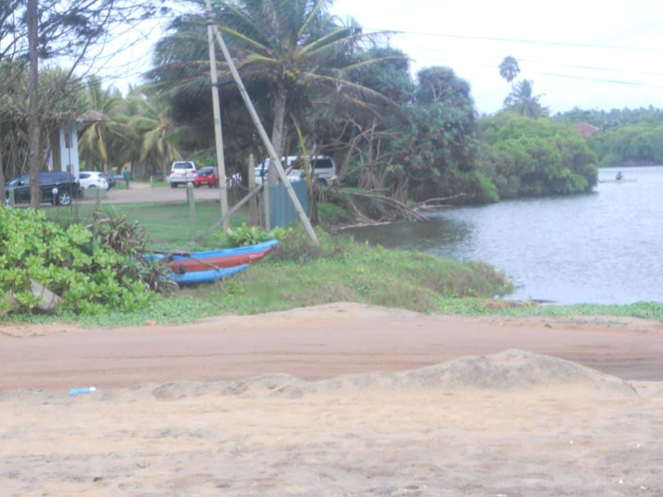 Fischerboote am Strand Club Palm Bay