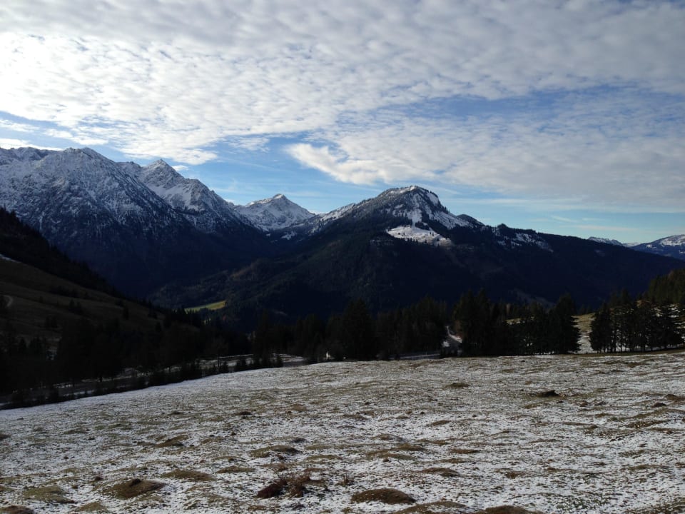 Ausblick aus einer neueren Suite Oberjoch - Familux Resort