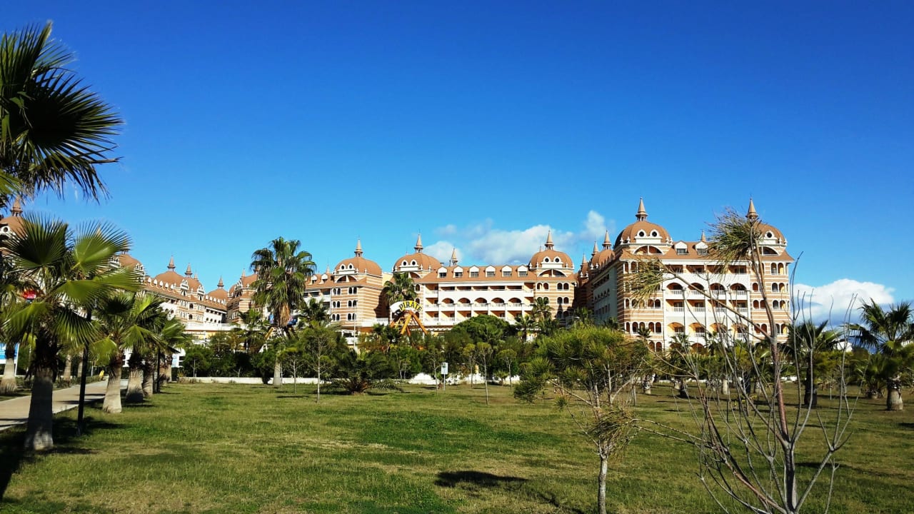 Blick vom Strand Royal Alhambra Palace