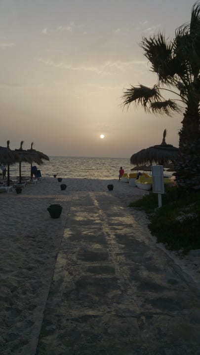 Morgenstimmung  Hotel El Mouradi Palm Marina