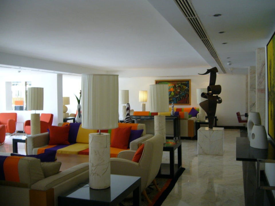 Blick im Lobbybereich Seaside Hotel Palm Beach
