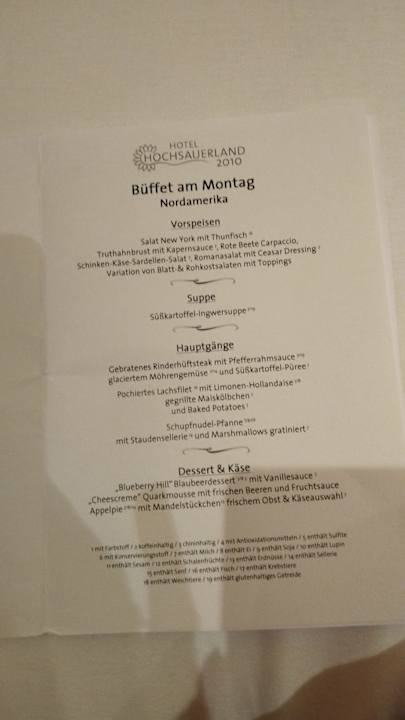 Gastro Hotel Hochsauerland 2010