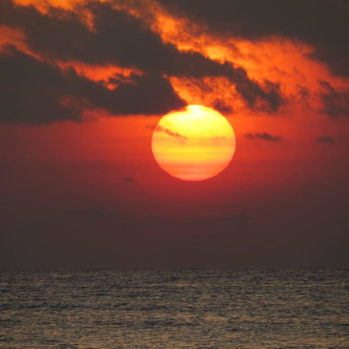 Sonnenaufgang am Hotel Laksasubha Hua Hin