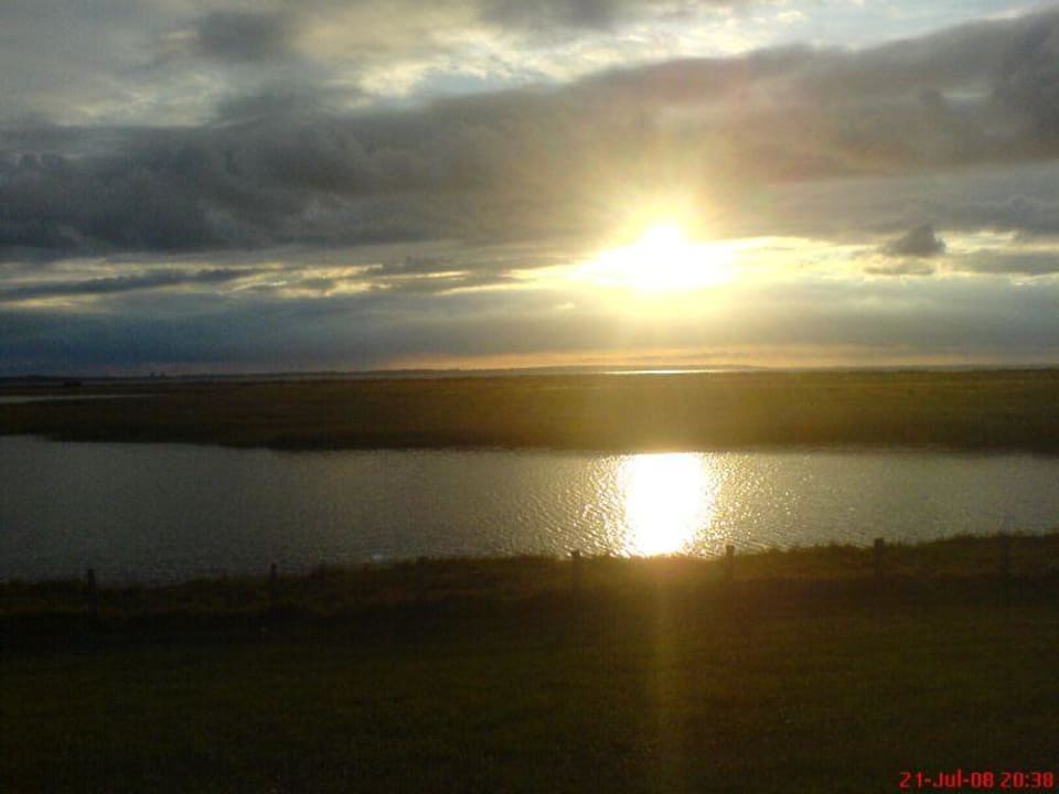 Sonnenuntergang am Naturschutzgebiet Apartment Marina Wendtorf Palstek 10 B