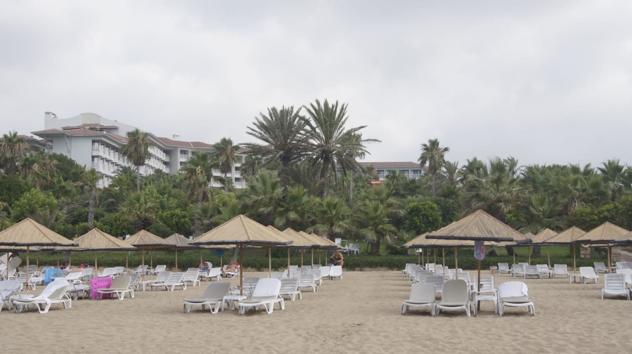 Blick zum Hotel Hotel Defne Garden