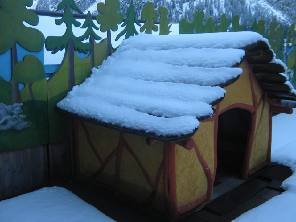 Dachterrasse von Zwärg Bartlis Reich Der Kleinwalsertaler Rosenhof