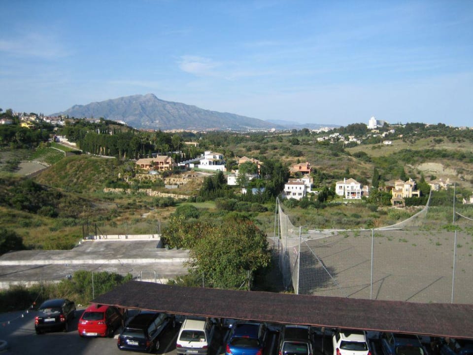 Ausblick vom Balkon zur Landseite Bakour Oh Nice Costa del Sol