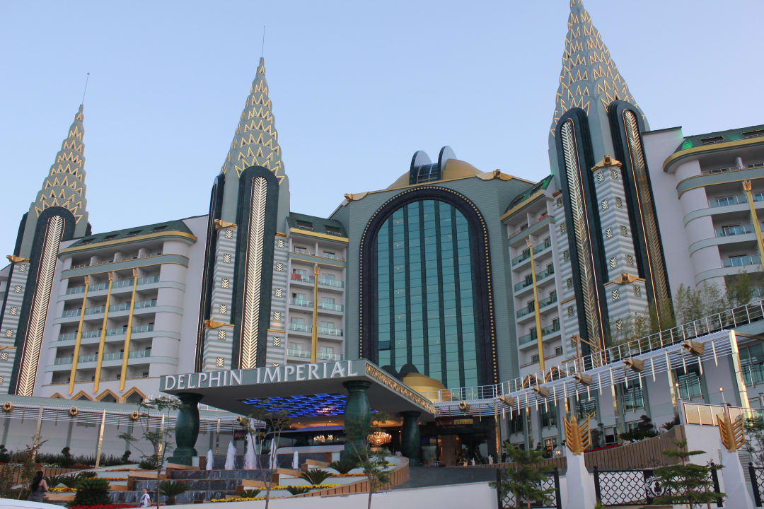 Hoteleingang Hotel Delphin Imperial