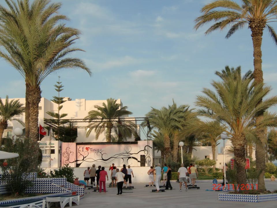 Fitnessprogramm Hotel El Mouradi Djerba Menzel