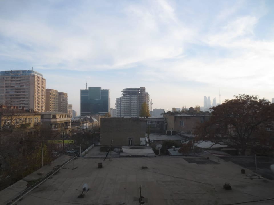 Ausblick vom 3. Stock Amber Hotel