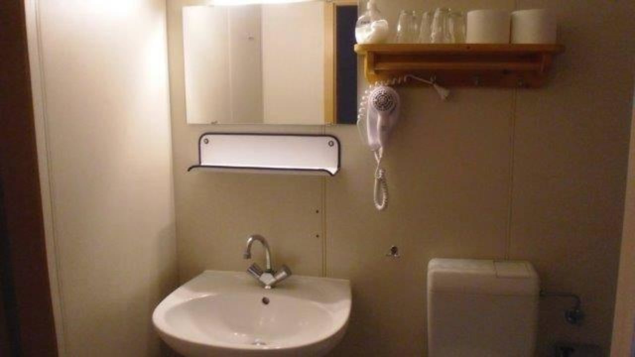 Badezimmer Hotel am Kleinbahnhof